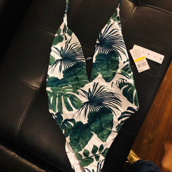 Bikini Lab Tropical One piece swimsuit. Medium - Picture 3 of 5